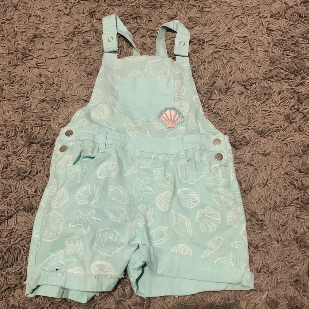 Blue overalls